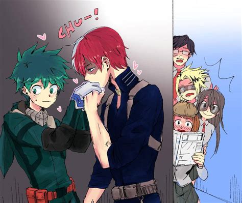 Tododeku Kiss By Mehmeh On Deviantart