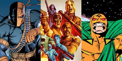 Suicide Squad Main Villains Of The Comics Ranked From Weakest To