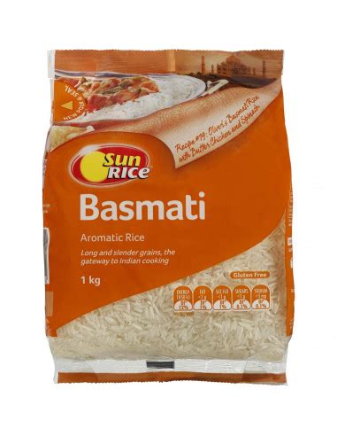 Place 1 cup (210g) basmati rice and 1 cup (250ml) cold water in instant pot pressure cooker. Sunrice Basmati Rice 1kg | Ally's Basket - Direct from ...