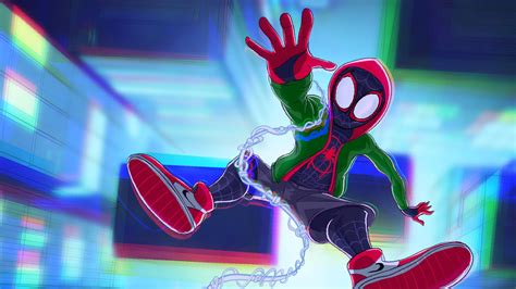 Spiderman Into The Spider Verse Movie Artworks 2018 Hd
