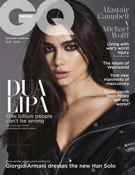 Dua Lipa GQ UK Magazine May 2018 Photoshoot Fashion Magazine