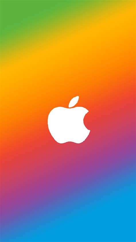 720p Free Download Iphone Logo Apple Colorful Logos Hd Phone