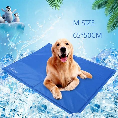 Lauva Dog Cool Mat Dogs Self Cooling Gel Mat Pads Pet Cat Cool Beds