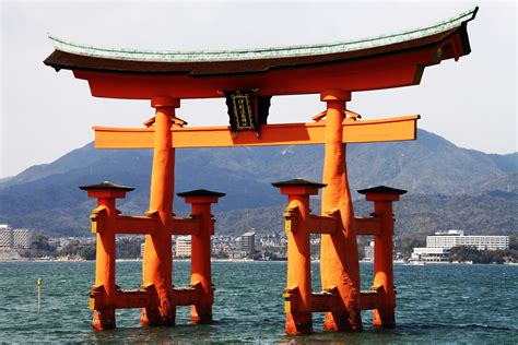 Itsukushima Shrines Torii Gate Miyajima Japan A Photo On Flickriver