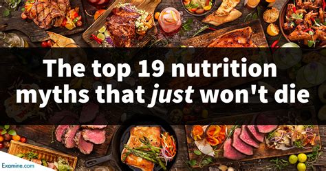 the top 20 nutrition myths of 2020
