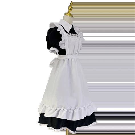 The Promised Neverland Isabella Krone Cosplay Maid Apron Uniform Dress Costume Fashion Specialty