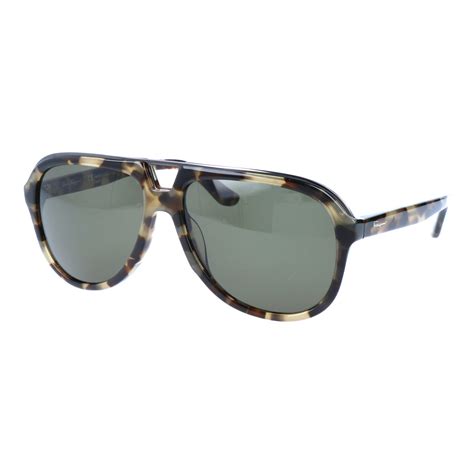 thick rim aviator blonde tortoise gunmetal salvatore ferragamo touch of modern