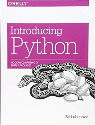 Learn python the hard way learn python the hard way is a beginner's programming book written by zed shaw. Introducing Python - Free Python eBooks in PDF