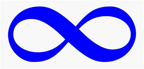 Blue Infinity Symbol Png Free Transparent Clipart Clipartkey