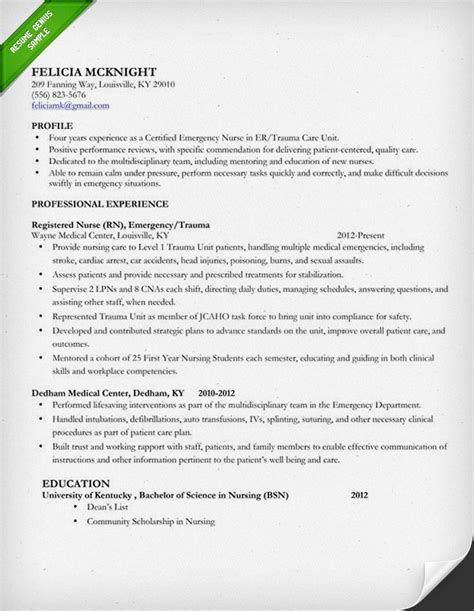 I highly recommend the expertly written, editable medical cv templates. Professional Resume For Registered Nurses - Registered ...