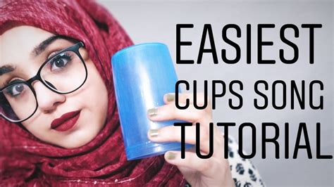The Easiest Cups Song Tutorial Youtube
