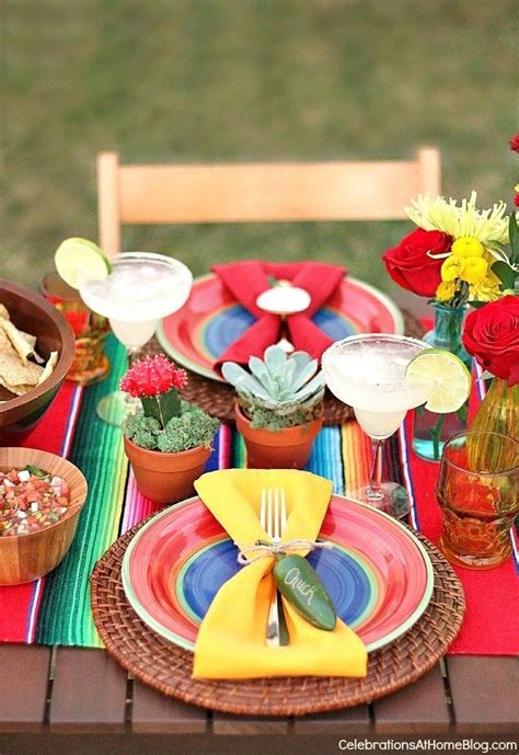 Mexican Party Ideas And Tablescape Celebrations At Home Mexican Party Theme Mexican Party