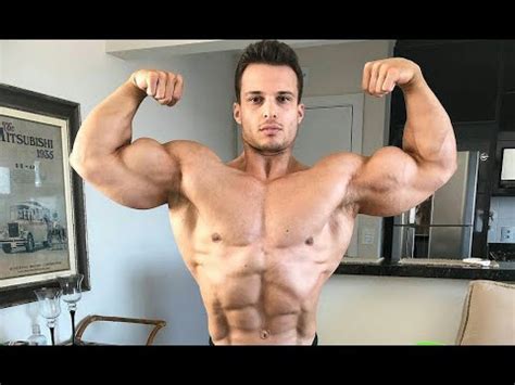 Massive Bodybuilder Flex Double Biceps Youtube