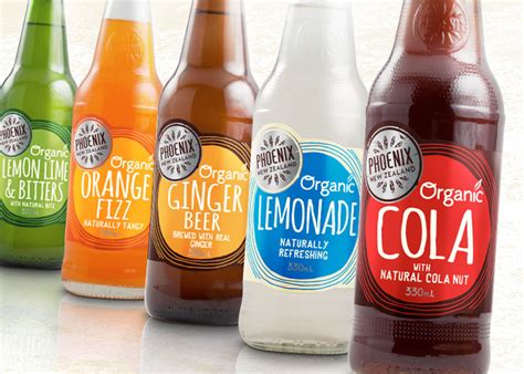Phoenix Organic Beverage — The Dieline Packaging And Branding Design