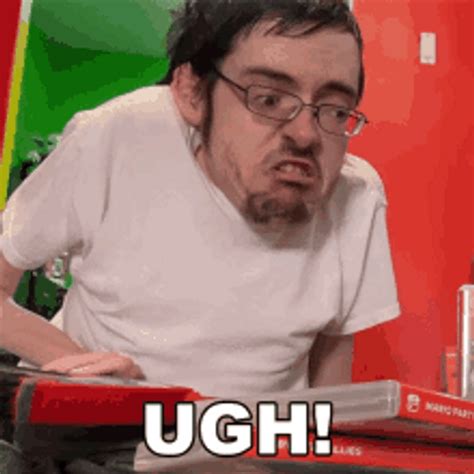 Ugh Ricky Berwick Disgusted Reaction 
