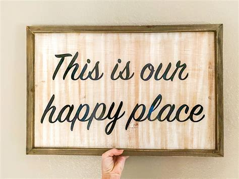 This Is Our Happy Place Sign Etsy