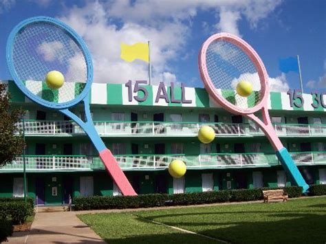 Disney's blizzard beach water park is minutes away. giant whistle - Picture of Disney's All-Star Sports Resort ...