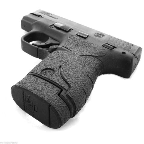 Talon Grips For Smith And Wesson Sandw Mandp Shield Black Rubber Grip Wrap