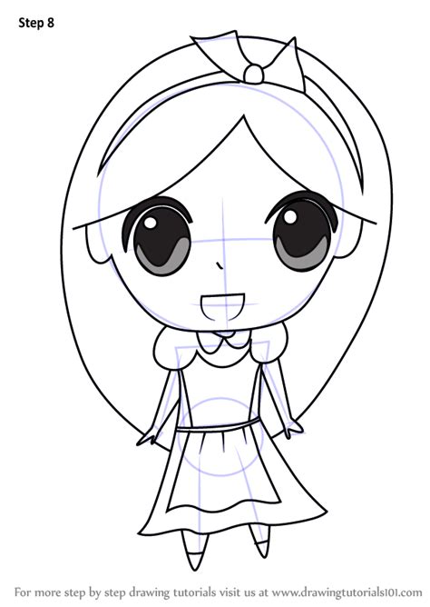 Learn How To Draw Chibi Alice From Alice In Wonderland Chibi