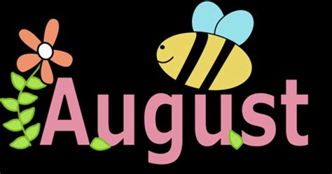 Download High Quality august clipart month Transparent PNG Images - Art ...