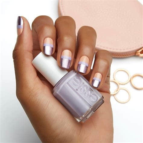 Nothing Else Metals When Youre Rocking This Chic Metallic Essie Nail