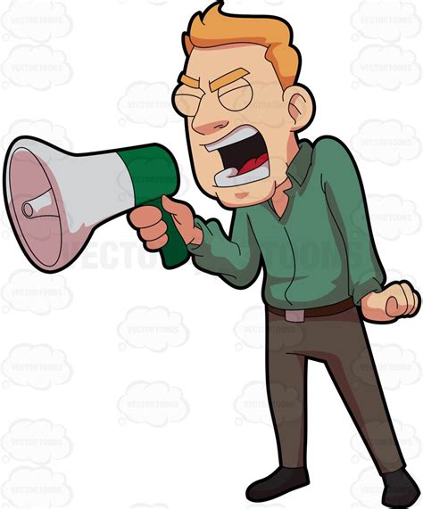 Person Shouting Clipart Clipground