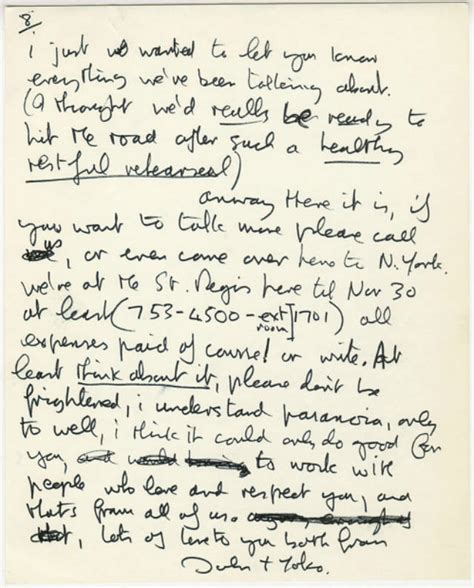 John Lennon Letter To Eric Clapton Going On Auction Block