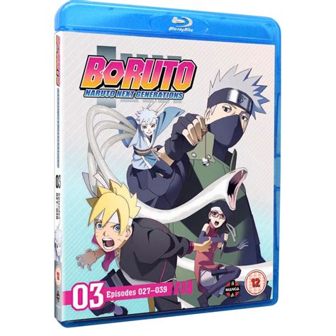 Boruto Naruto Next Generations Set Three 12 Blu Ray