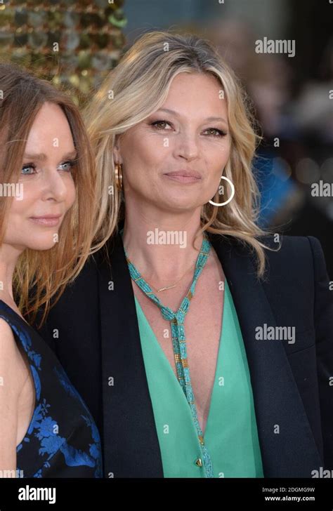 Stella Mccartney And Kate Moss Attending The Absolutely Fabulous The