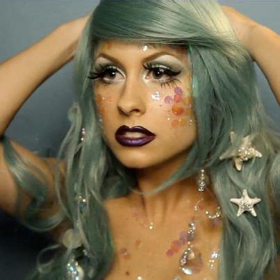 Mermaid Hair Halloween Costumes Halloween Face Makeup Game Of