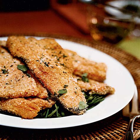 Matzo Meal Crusted Trout Recipe Russ Pillar Food And Wine