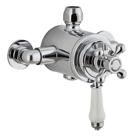 Premium Victorian Traditional Exposed Dual Thermostatic Shower Mixer