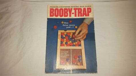 Parker Brothers Booty Trap Vintage 1965 Spring Bar Game Ebay