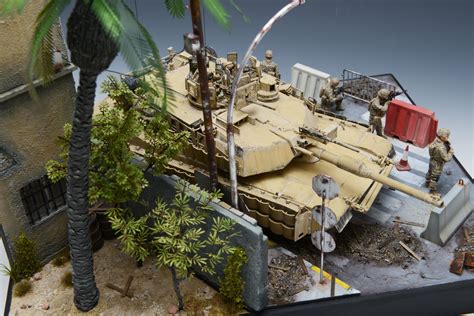 M1a2 Abrams Tusk Ii 135 Scale Model Diorama Skin Model Military Armor