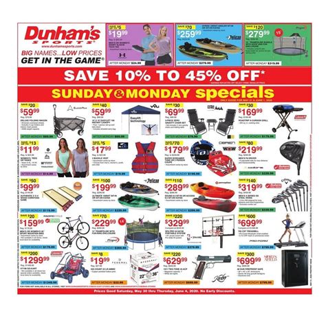 Dunhams Sports Weekly Ad May 30 Jun 04 2020