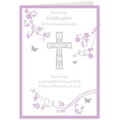 Confirmation Cards Free Printable