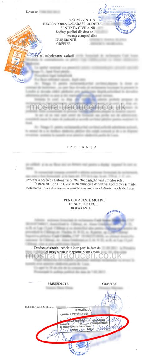 Traduceri Hotarari Divort Traduceri Certificate De Divort In Londra Uk