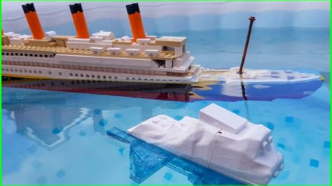 Lego Titanic Copy Sinking Youtube