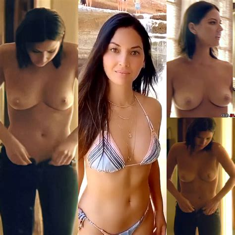 Topless Olivia Munn Stripping Naked Showing Off Fabulous Tits And