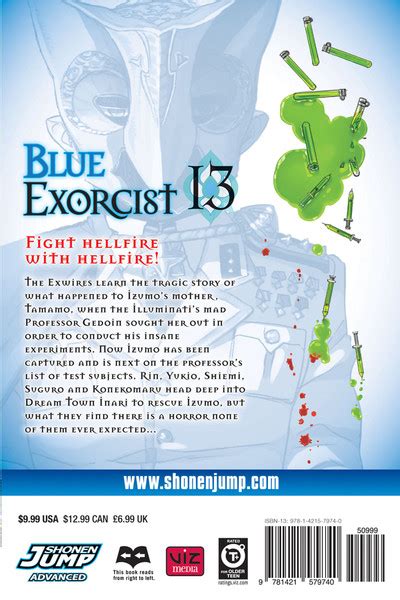 Blue Exorcist Manga Volume 13
