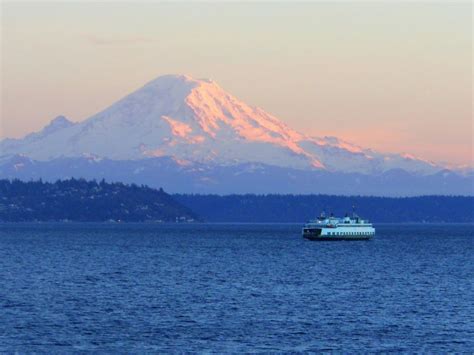 Sunset On Puget Sound Puget Sound Washington Puget Sound Places To