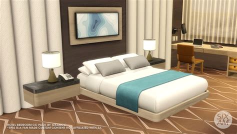 Hotel Bedroom Cc Pack For The Sims 4 Sixam Cc