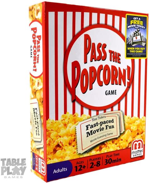 Pass The Popcorn Game Toys And Games
