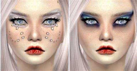 Jennisims Downloads Sims 4makeup So Soft Fantasy Fairies Eyeshadow