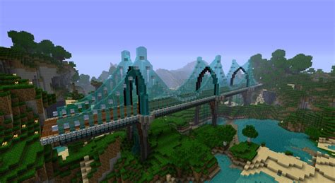 Water Suspension Bridge Adacia Collection Minecraft Project