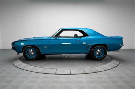 Sell Used Concoures Restored 1969 Lemans Blue Rs Ss L89 Camaro In Saint