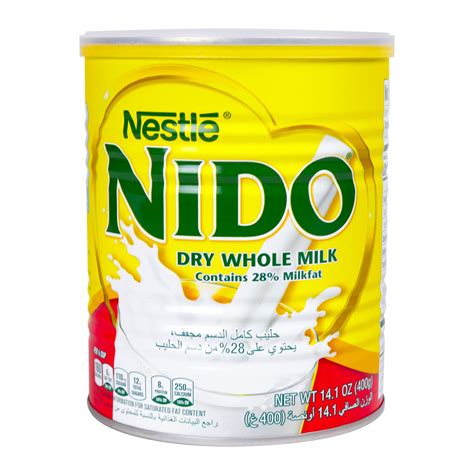 Nestle Nido Fortificada Powdered Drink Mix Dry Whole Milk Powder Oz