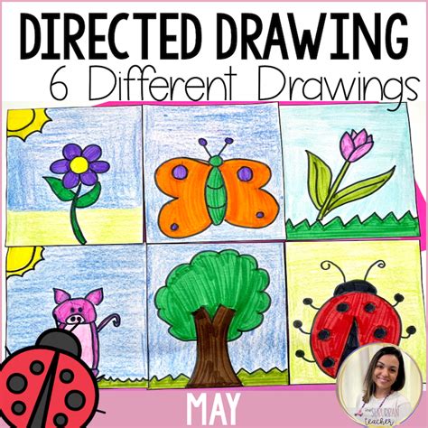 Spring Directed Drawing Activities May Writing Activities How To Draw