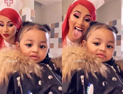Cardi b and her daughter. Top 7 Cute Pictures of Cardi b and her daughter Kulture ...