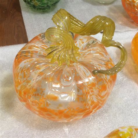 Halloween Has Come And Gone But Pumpkins Are Still Hip Hot Blown Glass